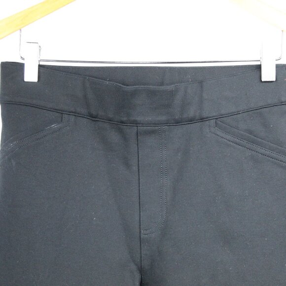 Spanx Women's The Perfect Black Pant, Ankle Backseam Skinny Leggings Size Medium - Picture 2 of 7